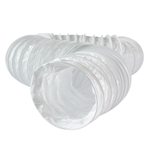 Воздуховод гибкий ПВХ AFS VINYLAFS WHITE (152 мм/10 м)