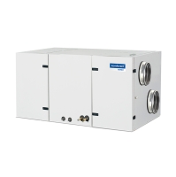 Приточно-вытяжная установка с перекрестным пластинчатым рекуператором VERSO-CF-1000 U/H/V