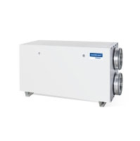 Приточно-вытяжная установка с перекрестным пластинчатым рекуператором DOMEKT-CF-700-H