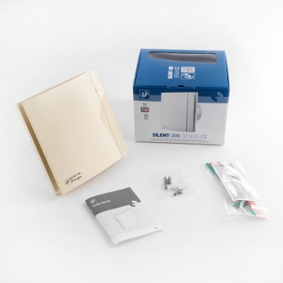 Вентилятор вытяжной бесшумный Soler Palau SILENT-200 CZ IVORY DESIGN 4C