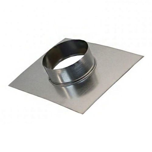 Врезка на площадке круглая (фланец) (оц. сталь) (100 мм)