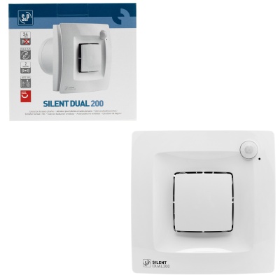 Вытяжной вентилятор Soler Palau SILENT DUAL 200