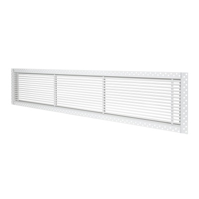 Вентиляционная решетка Brofer FUTURE 15 белая (1000x100 мм)