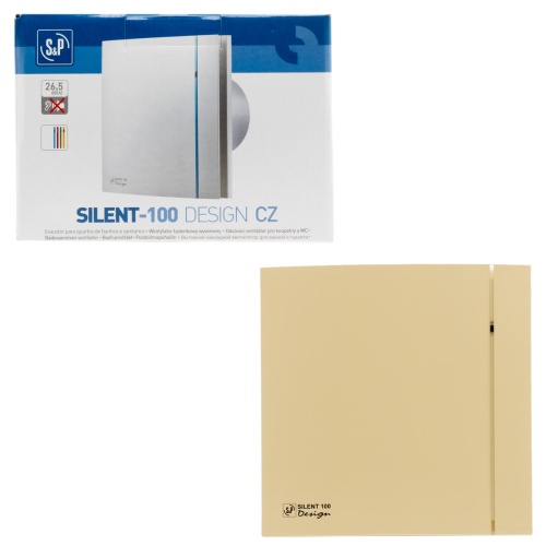 Накладной вентилятор Soler Palau SILENT-100 CZ IVORY DESIGN 4C Накладной вентилятор Soler Palau SILENT-100 CZ IVORY DESIGN 4C