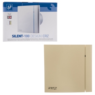 Накладной вентилятор Soler Palau SILENT-100 CRZ IVORY DESIGN 4C