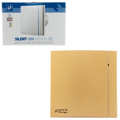 Вытяжной вентилятор Soler Palau SILENT-200 CZ GOLD DESIGN 4C
