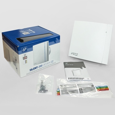 Накладной вентилятор Soler Palau SILENT-200 CZ MATT WHITE DESIGN 4C Накладной вентилятор Soler Palau SILENT-200 CZ MATT WHITE DESIGN 4C