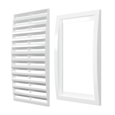 Вентиляционная решетка вытяжная АБС 350х350 ЭРА 3535РР